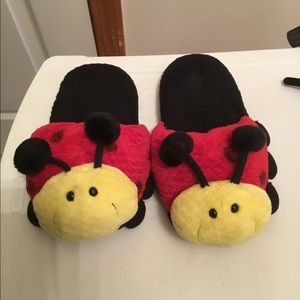 Ladybug slippers medium